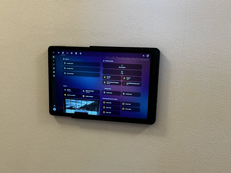 Wall‑Mounted Tablet Holder for HA Dashboard 11Inch