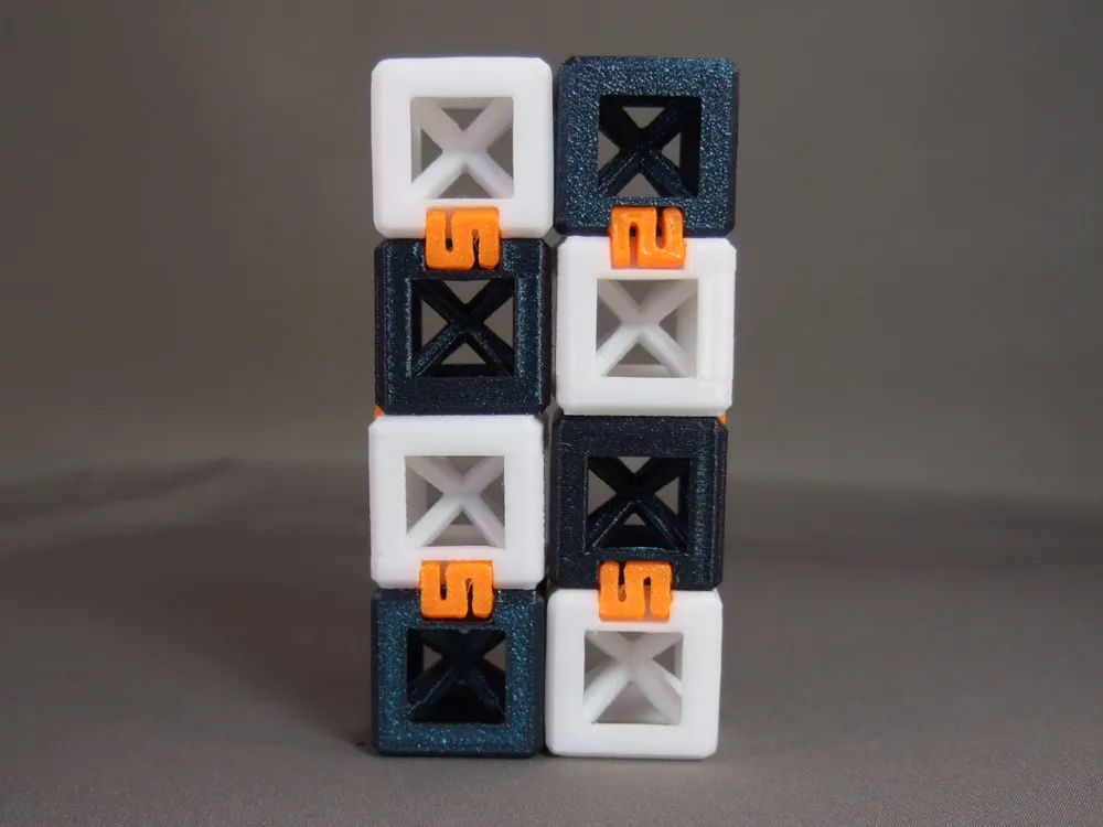 Infinity Fidget Cube Full Wireframe Remixed by MisterJ MakerWorld ...