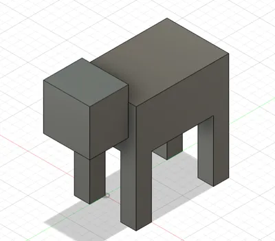 Cute Pig from Minecraft