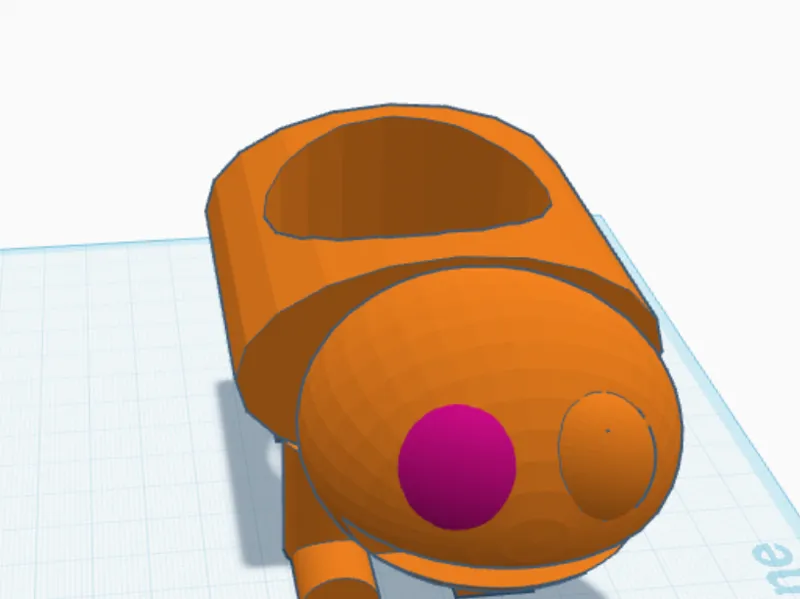 Tiger planter