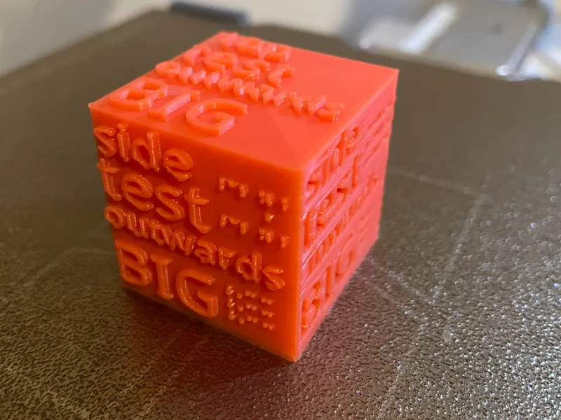 calibration cube