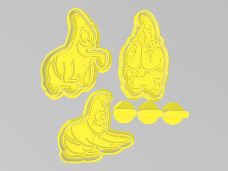 派大星饼干模具