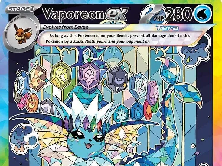 Vaporeon Ex Lithophane