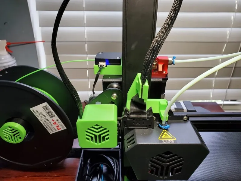 CR-6 SE Hot End Cable & Bowden Tube Support