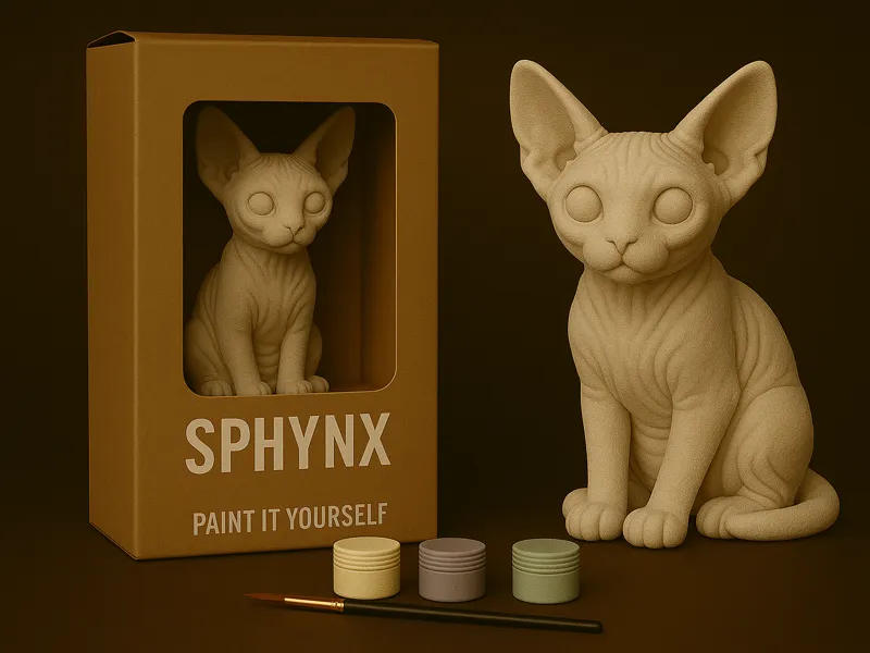 Sphynx – Paint-It-Yourself