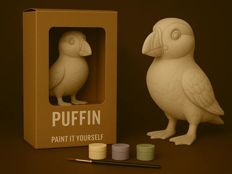 Puffin – Paint-It-Yourself