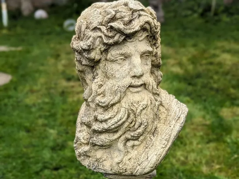 Zeus Roman God Bust