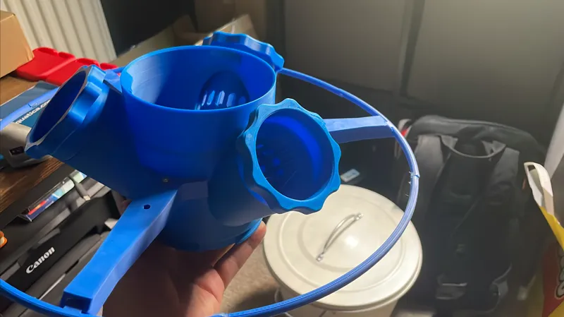 Plant Support for 3d Hydroponic Vertical Tower