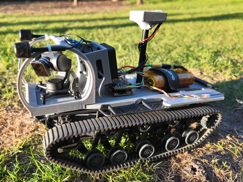 Tracked FPV Ardupilot Rover Platform
