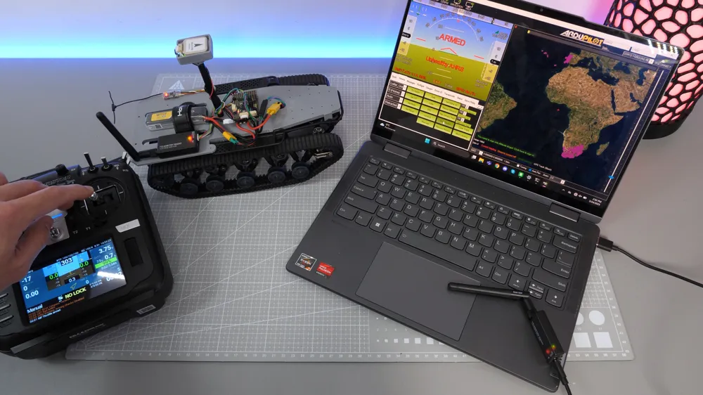 Tracked FPV Ardupilot Rover Platform - Free 3D Print Model - MakerWorld