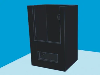 Tv Remote Stand (Wall or Stand)