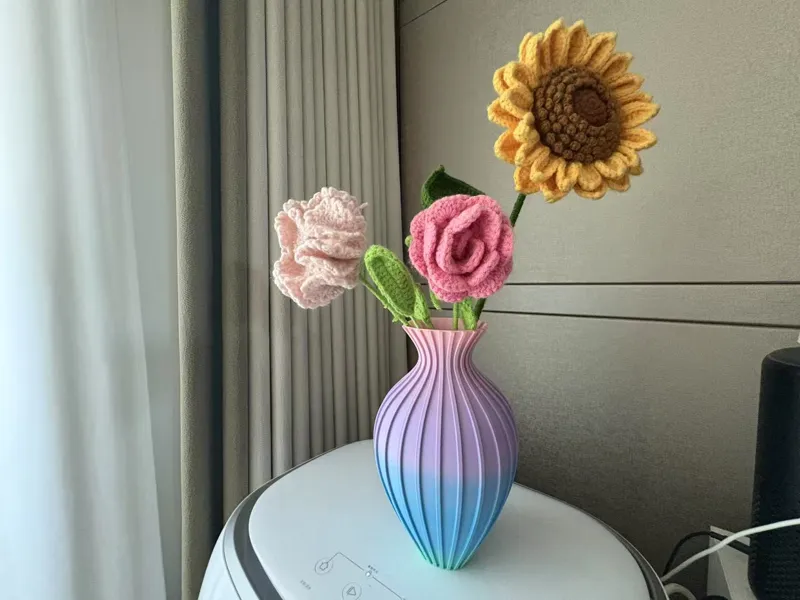 可爱小花瓶