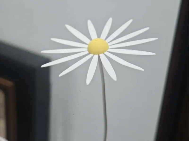 3D打印小雏菊—使用耗材丝为花茎代替铁丝