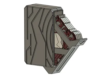 Kamen Rider Laser Leap Ascension Device Supporter Card Storage Box