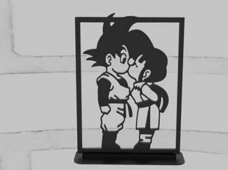 Goku+chichi
