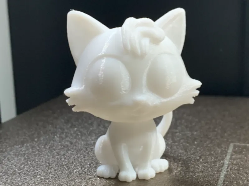 Lachende Katze
