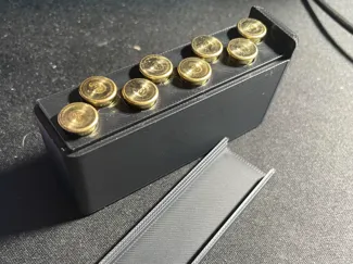 9MM Flobert Fiocchi Box with sliding lid