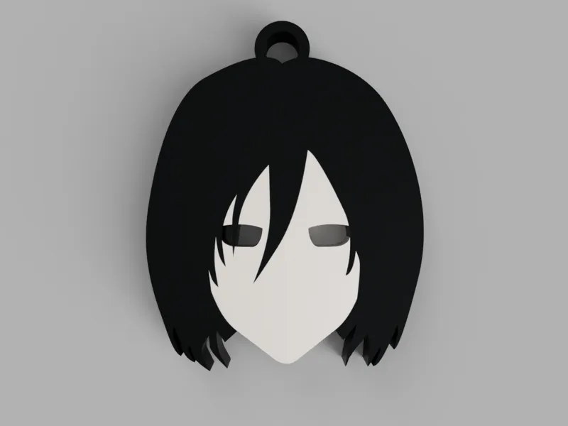Mikasa Ackerman | Attack on Titan - Keychain
