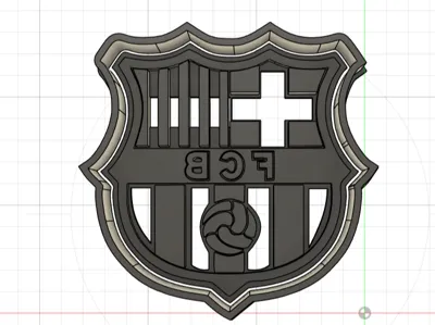 FC Barcelona Cookie Cutter