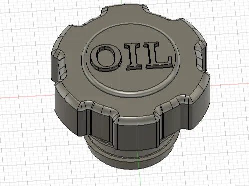 Honda QR 50 1984 Oil cap With vent