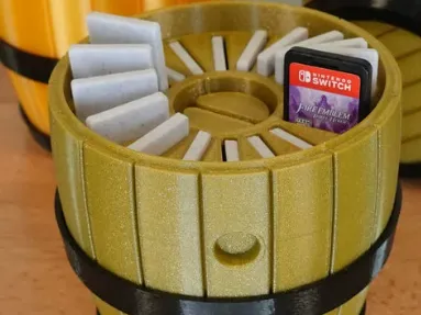 Game cartridge storage 