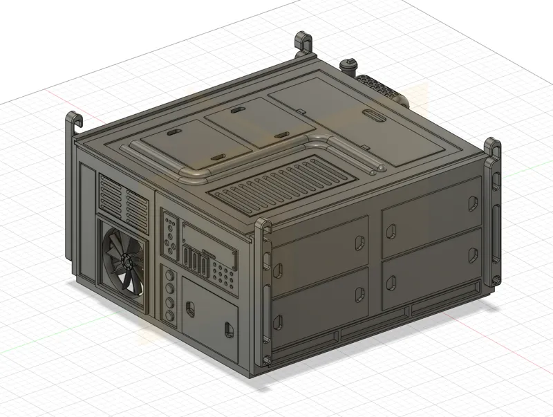 XL Akkubox für CrossRC TC6