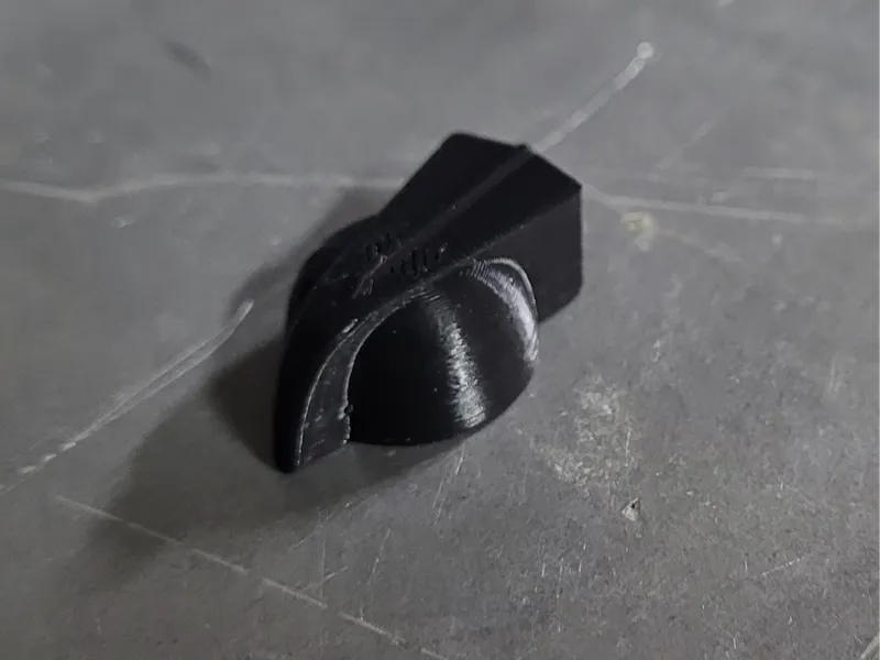 Chickenhead selector knob