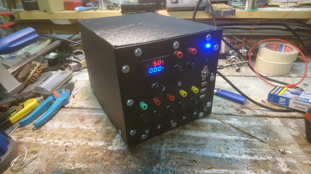 ATX PSU Bench Power Supply, schematics, customiz by jonsag MakerWorld ...
