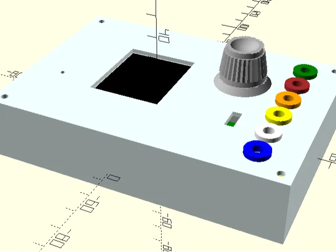 AVR Component Tester, customizable, schematics