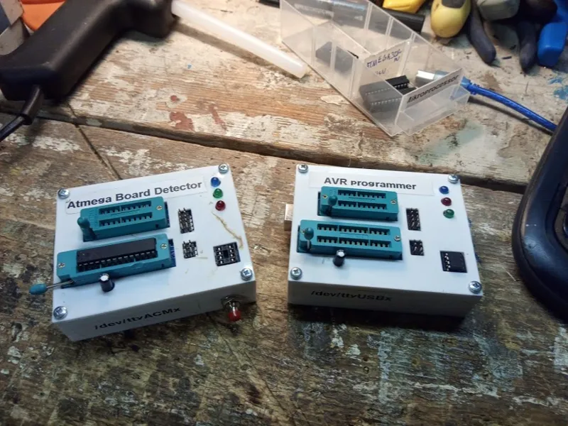 Arduino AVR Programmer Enclosure, customizable