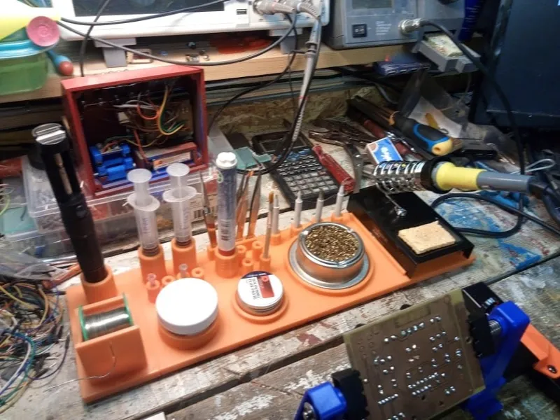 Modular Solder Dispenser, Tool Holders, customiz