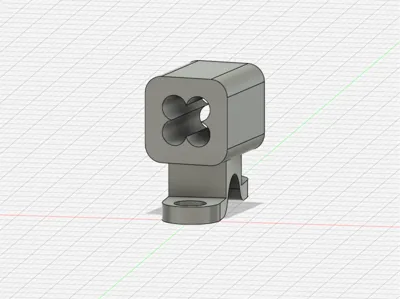 Kobra 3 Max Ace Pro Right Side Mount PTFE Guide