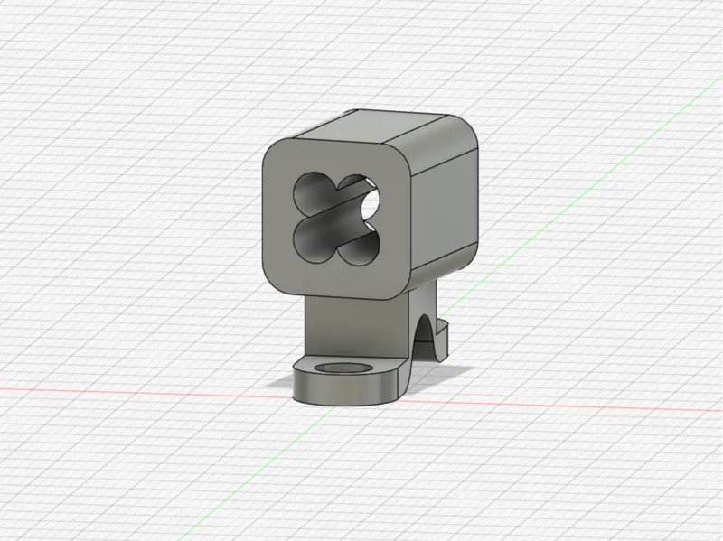 Kobra 3 Max Ace Pro Right Side Mount PTFE Guide