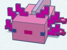 Minecraft axolotl