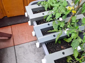 Hochbeethalterung_Raised bed support