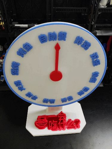 吃什么转盘
