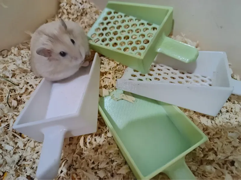 精品可爱小铲子，鼠鼠亲自代言，有不开孔的，有带6mm孔的