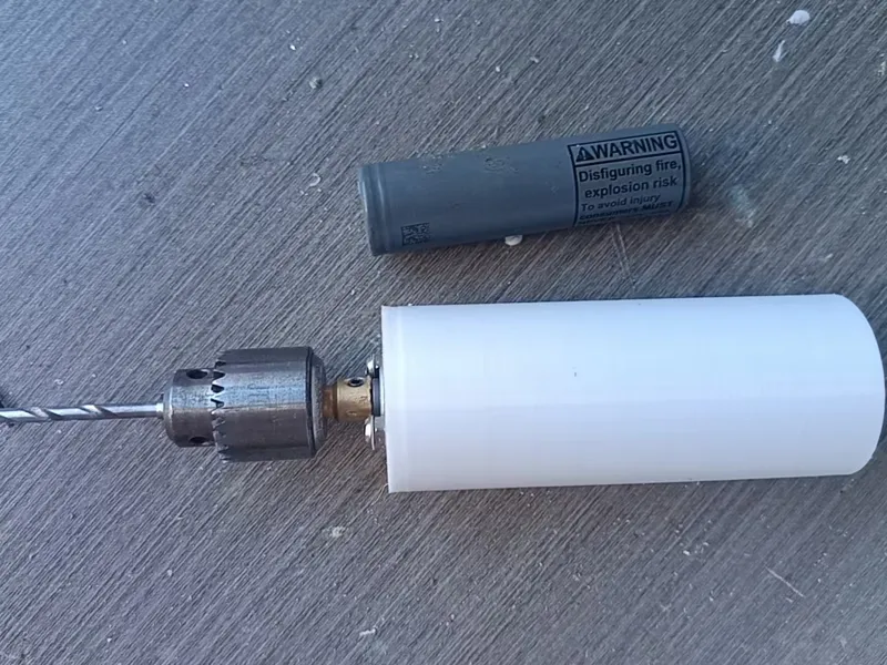 低成本迷你小电磨，动力强劲，轻松穿透铝板，成本还不到一杯奶茶