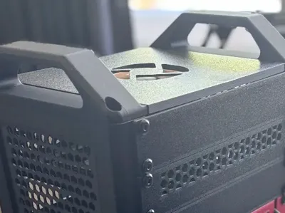 Mini Rack accessory - Top Cover (Fan) and Handles