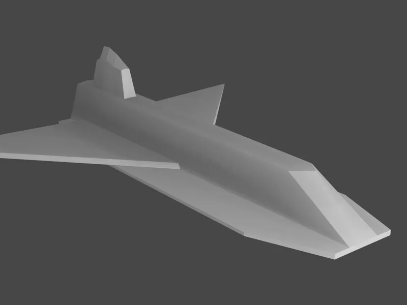 Stealth Bomber - model