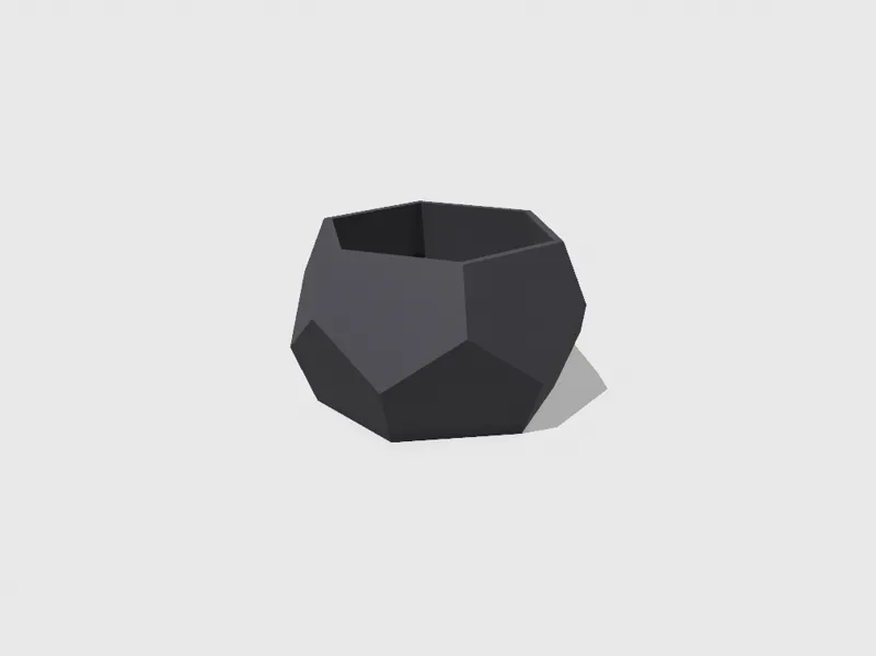 Geometric pot