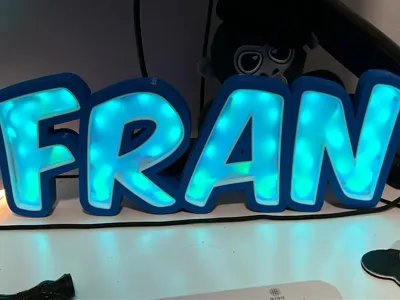 LED Sign Fran