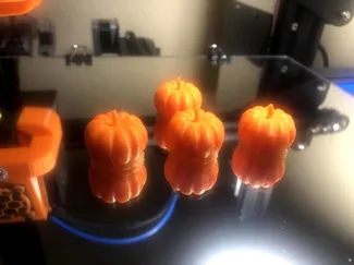 Pumpkin Shrader Valve Cap