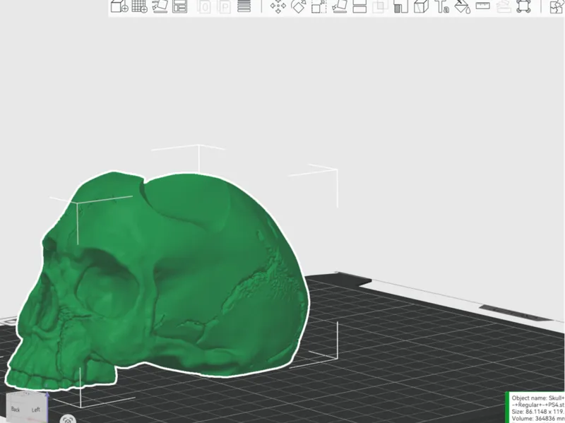 skull controller holder