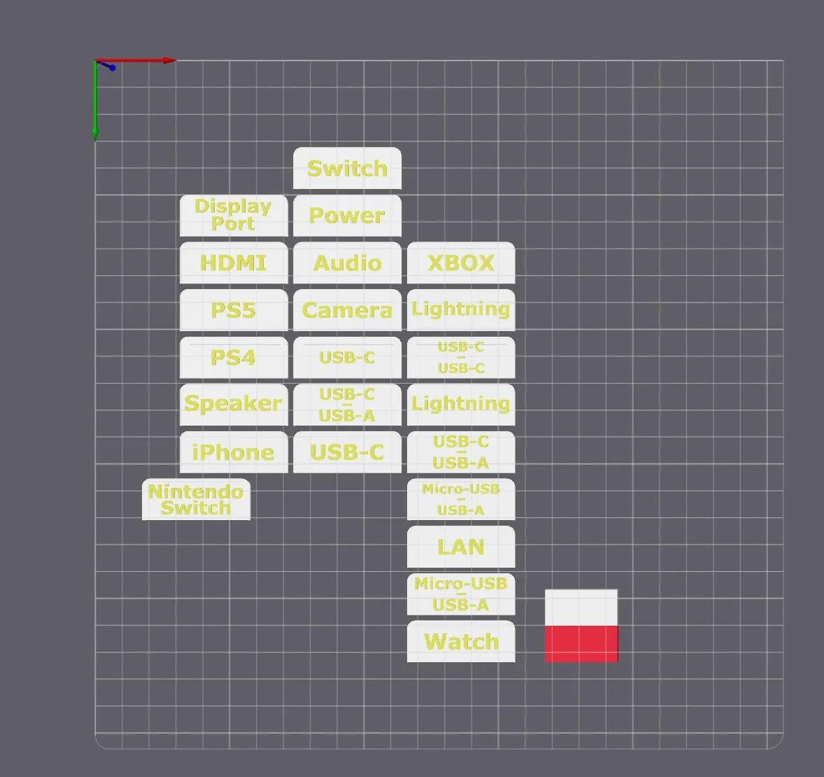 removable Text Label for Gridfinity bins - Free 3D Print Model - MakerWorld