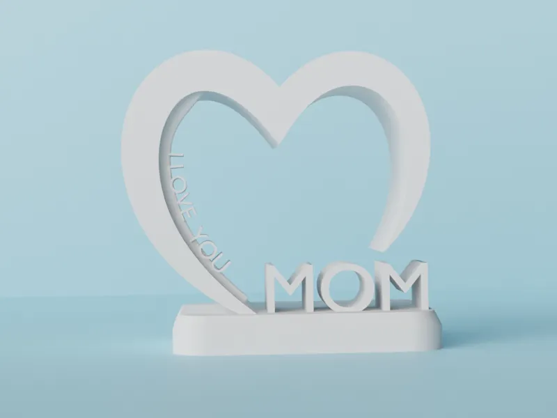 Mother's Day Statuette | 3d print | STL file |