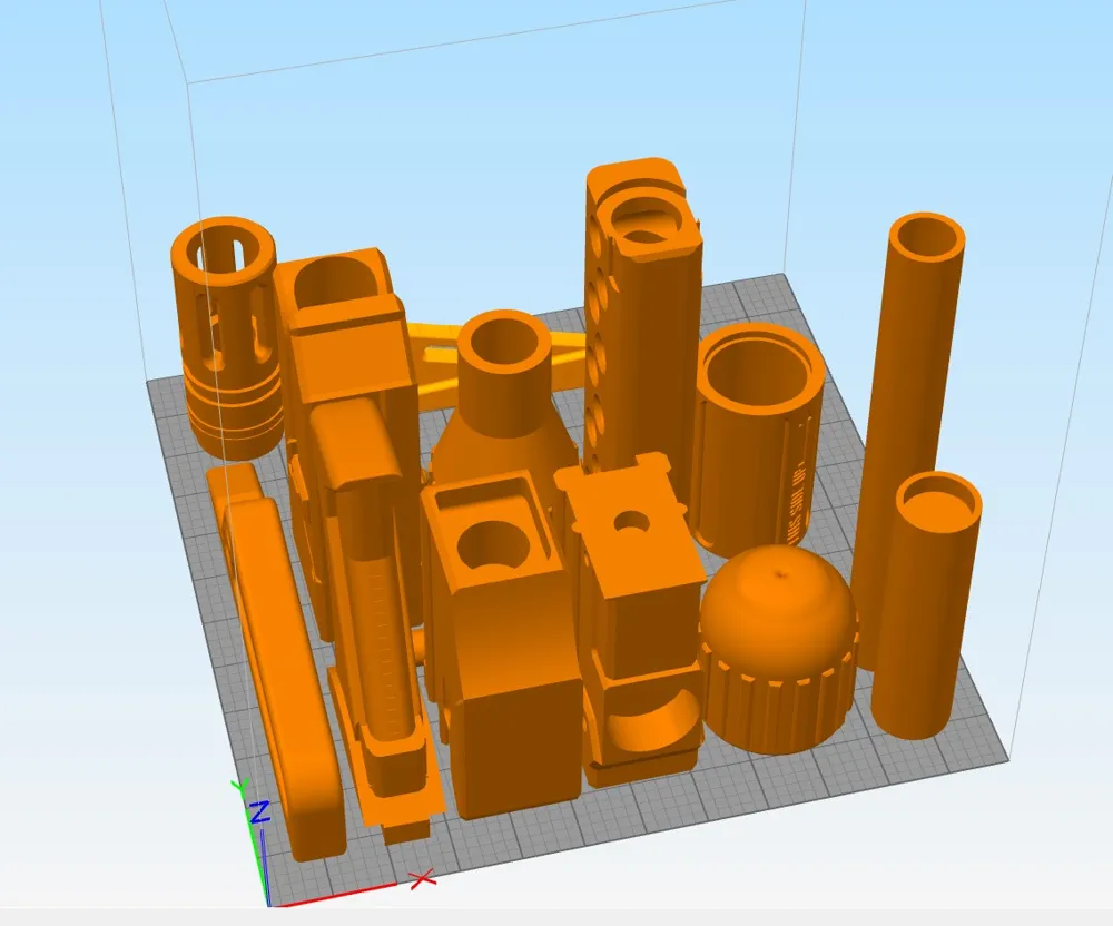 Alien Flamethrower - Free 3D Print Model - MakerWorld
