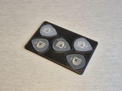Wallet Guitar Pick Holder