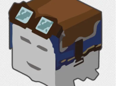happy ghast flexi toy