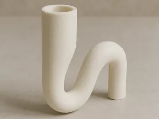 art pencil holder / flower vase